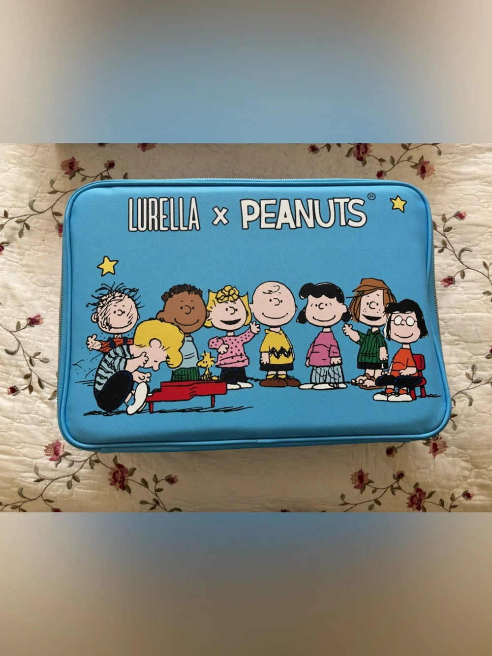 Limited Edition Lurella X PEANUTS Makeup Traveling Bag with Box